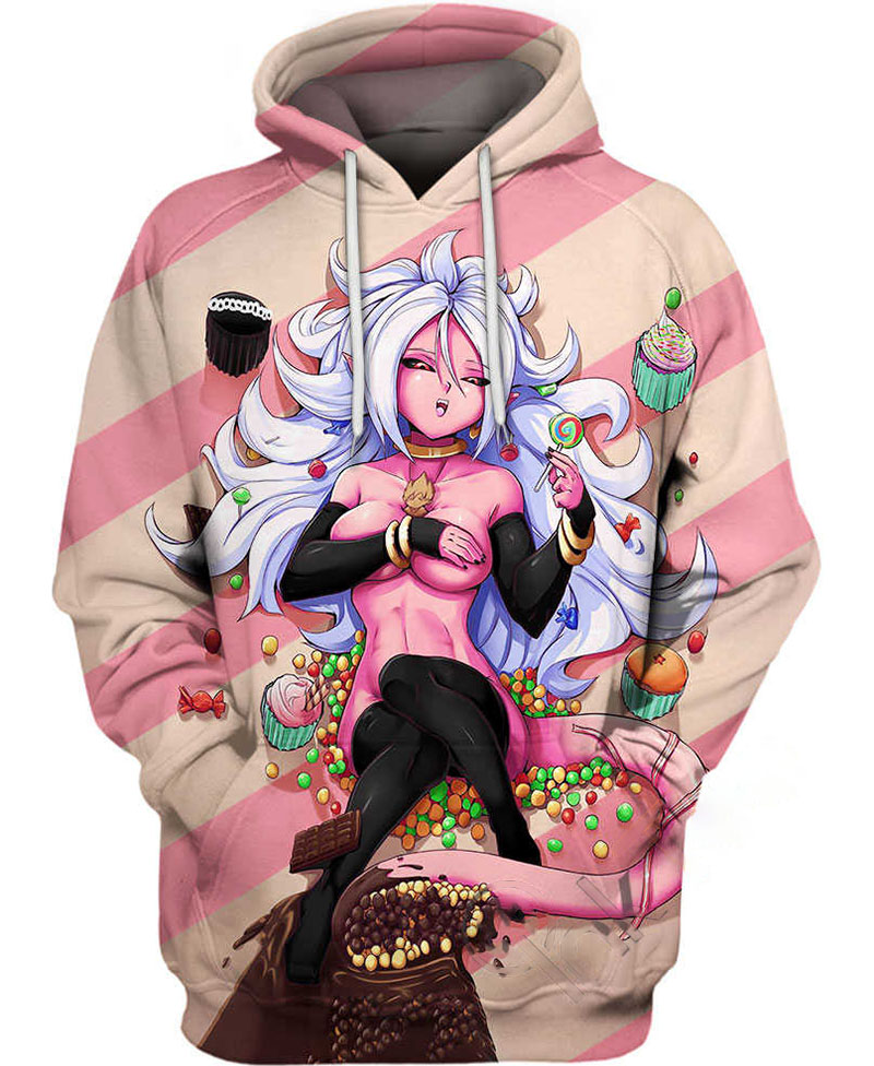 Majin Android Hoodie 3D