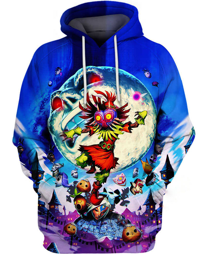 Majora?s Mask Hoodie 3D