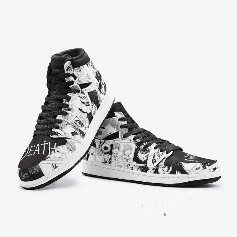 Manga Edition Death Note Custom Air Jordan Shoes