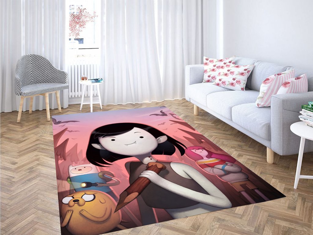Marceline Cute Adventure Time Living Room Modern Carpet Rug