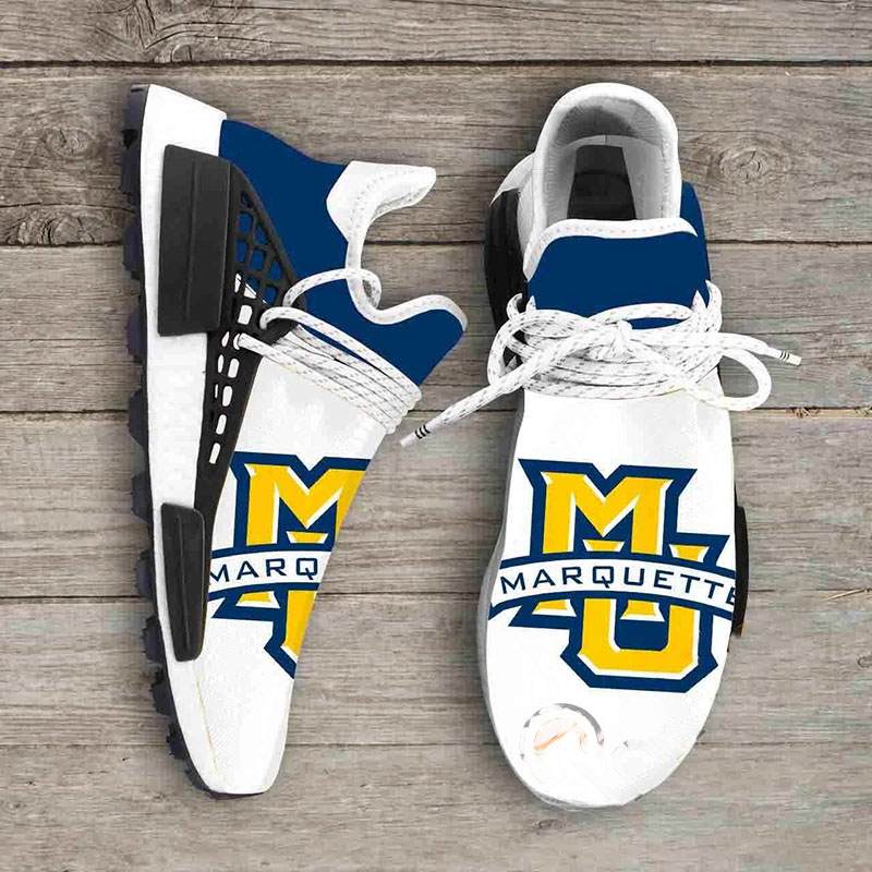Marquette Golden Eagles Ncaa NMD Human Shoes