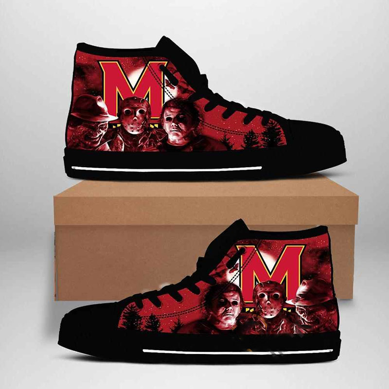 Maryland Terrapins Ncaa High Top Shoes