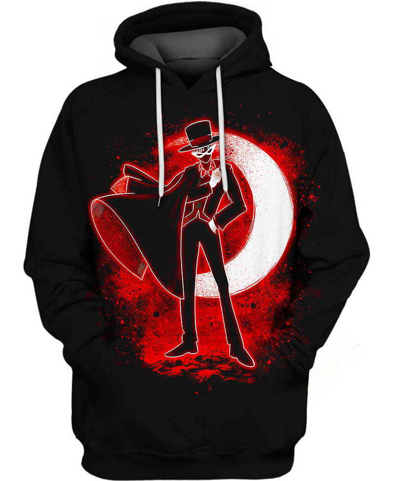 Masked Gentleman Hoodie 3D