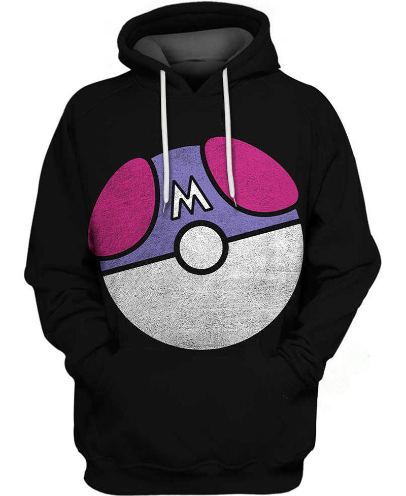 Master Pokeball Hoodie 3D