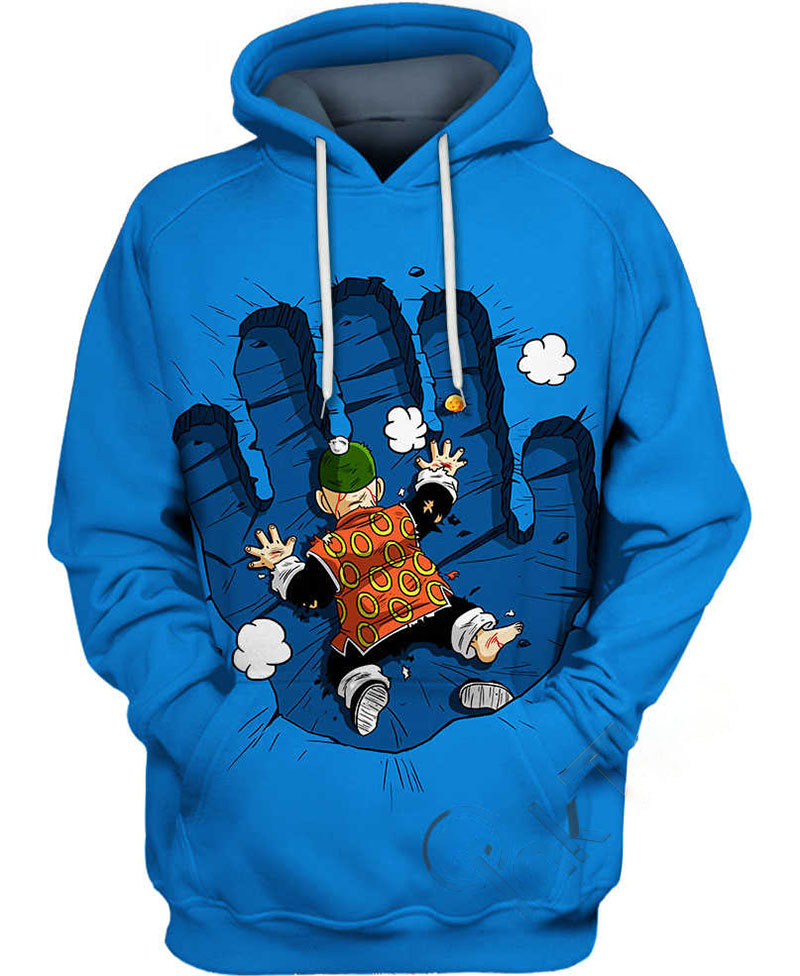 Master Roshi Being Attacked Hoodie 3D