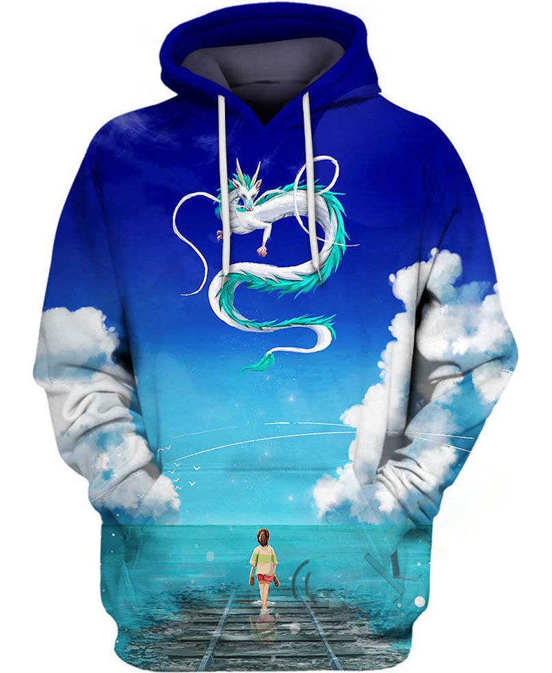 Masterpiece Spirited Away Hoodie 3D