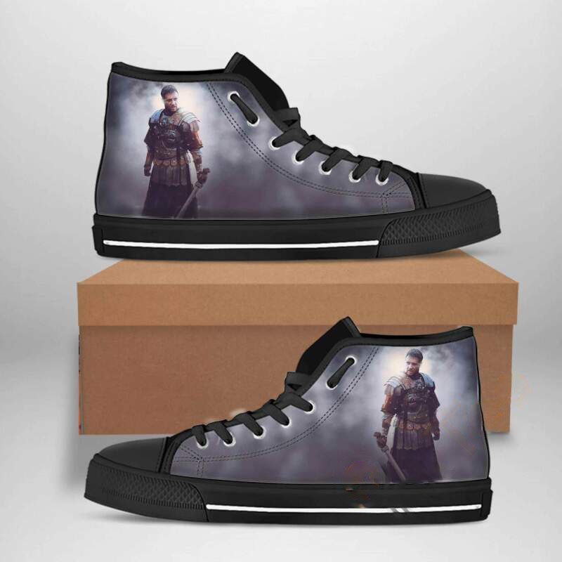 Maximus Decimus Meridius Best Movie Character High Top Shoes