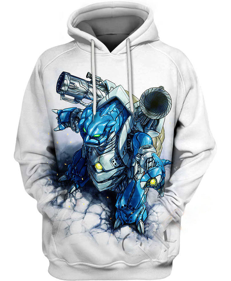 Mecha-blastoise Hoodie 3D