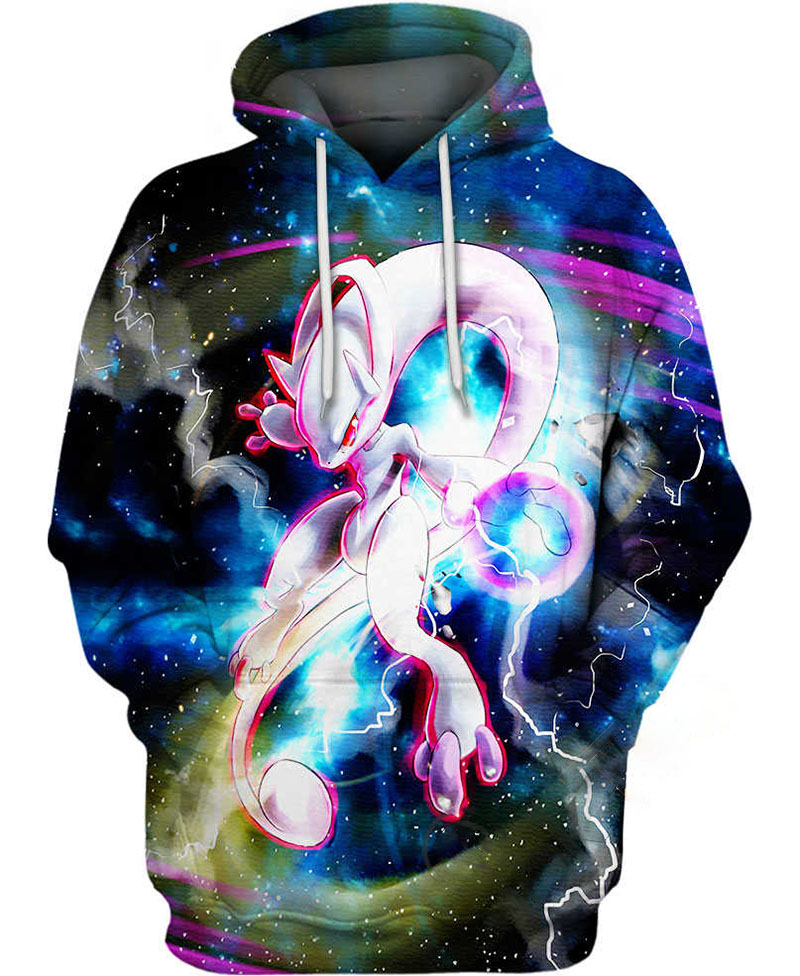 Mega Mewtwo Hoodie 3D