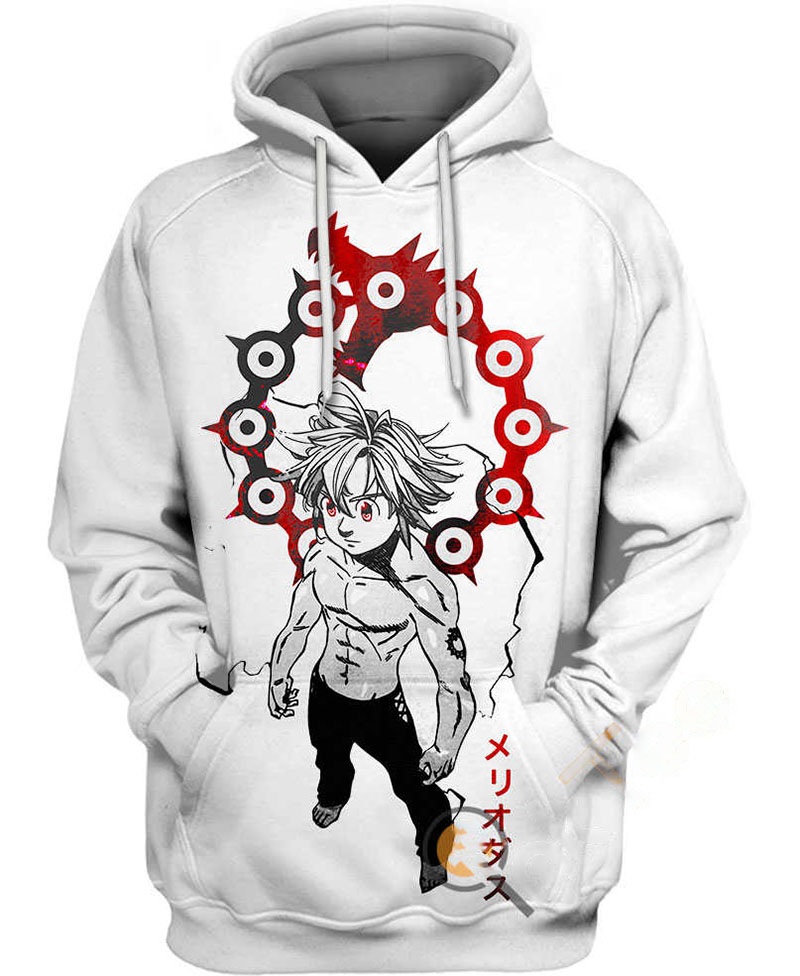 Meliodas Anger Hoodie 3D