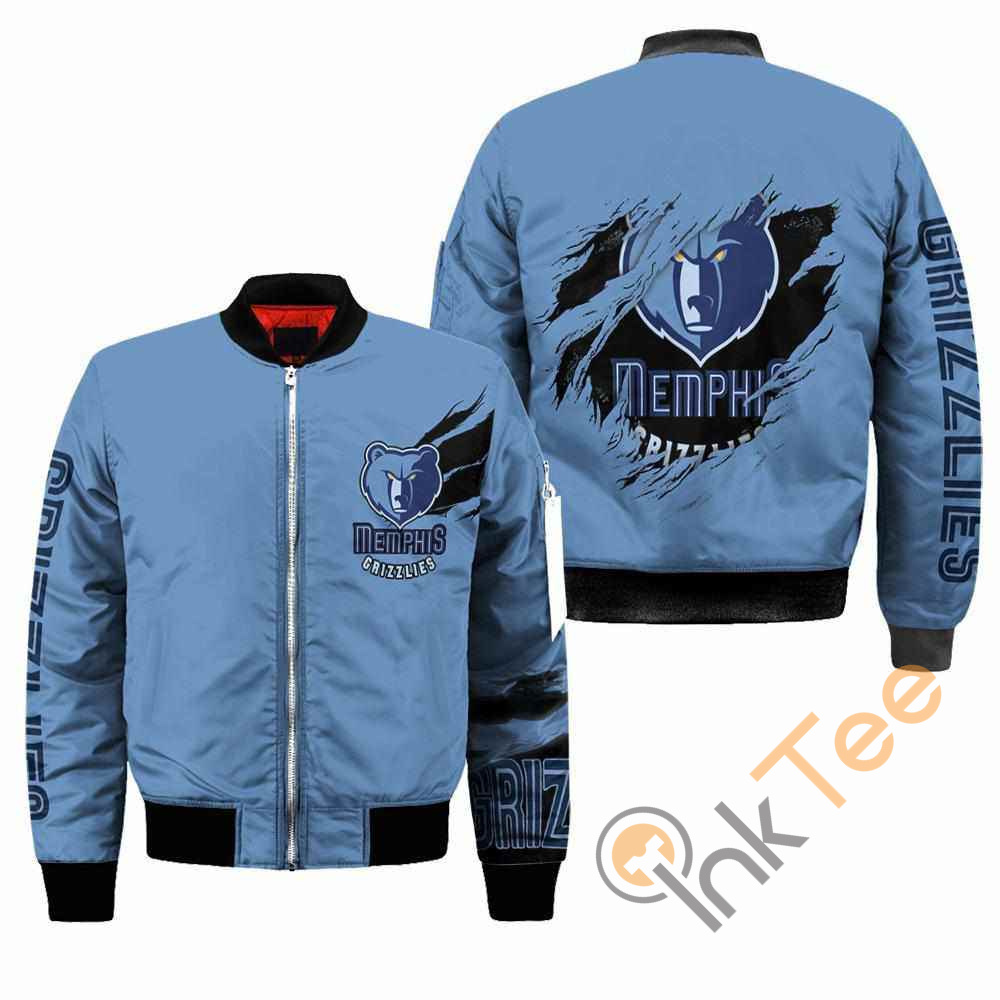 Memphis Grizzlies NBA Apparel Best Christmas Gift For Fans Bomber Jacket