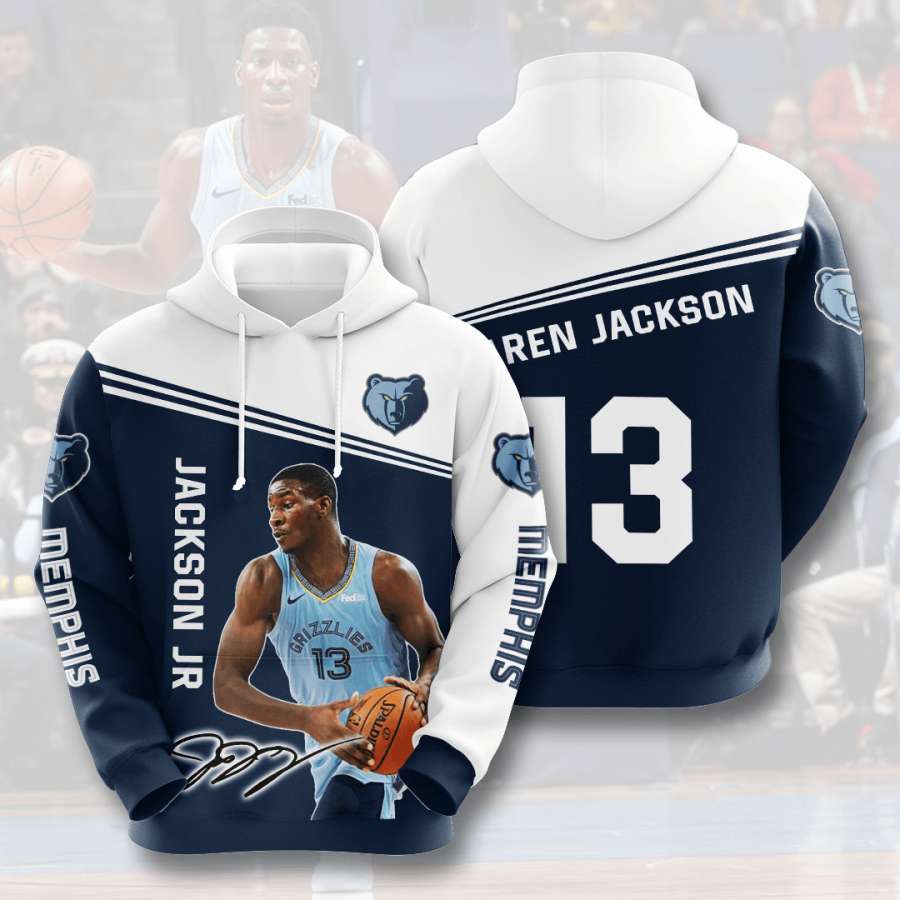 Memphis Grizzlies Custom Hoodie 3D