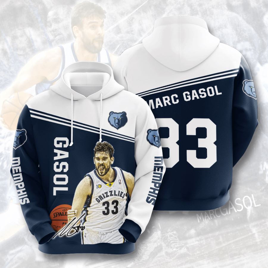Memphis Grizzlies Custom Hoodie 3D