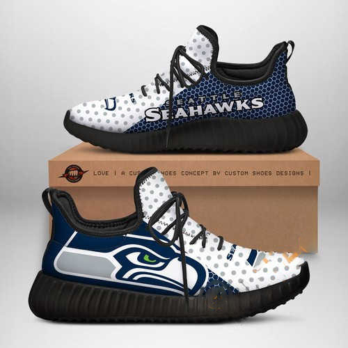 Mens Seattle Seahawks Football Customize Yeezy Boost