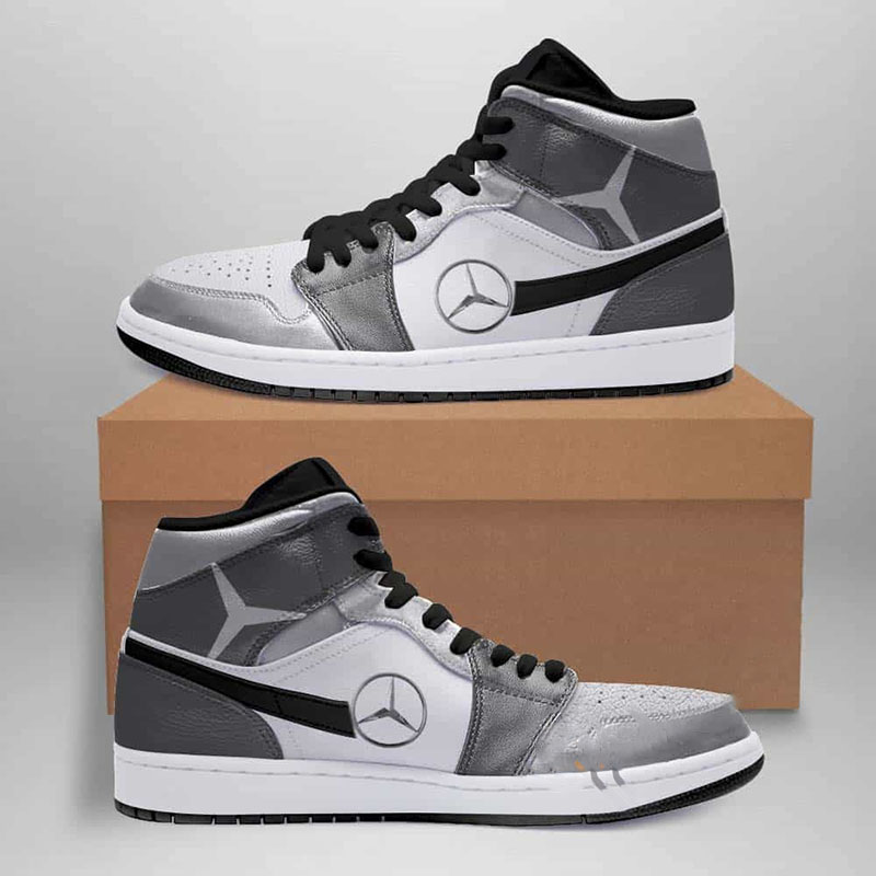 Mercedes Benz Custom Air Jordan Shoes