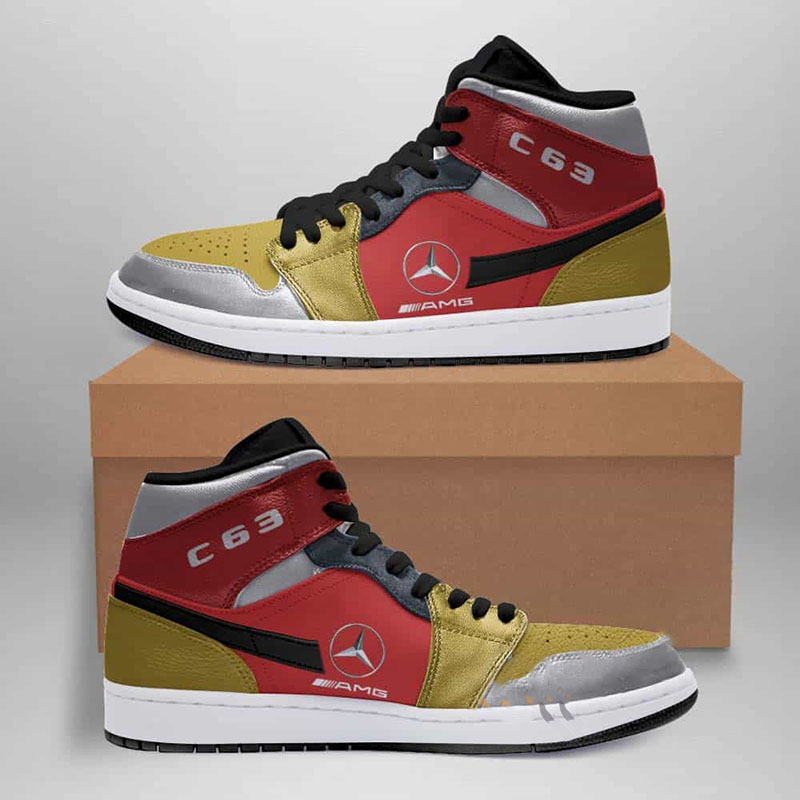 Mercedes-amg C63 Custom Air Jordan Shoes