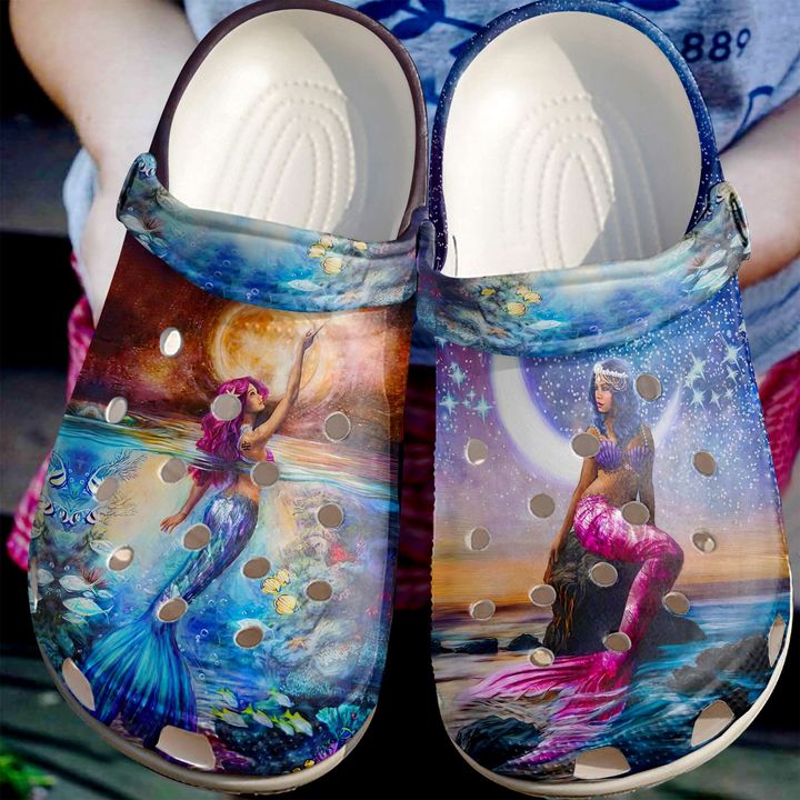 Mermaid Gorgeous Mermaids Crocs Clog Shoes