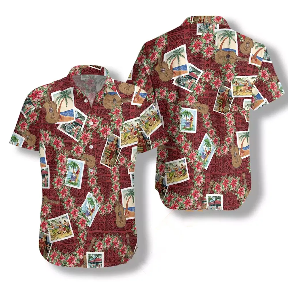Merry Christmas Santa Claus Hawaiian shirts