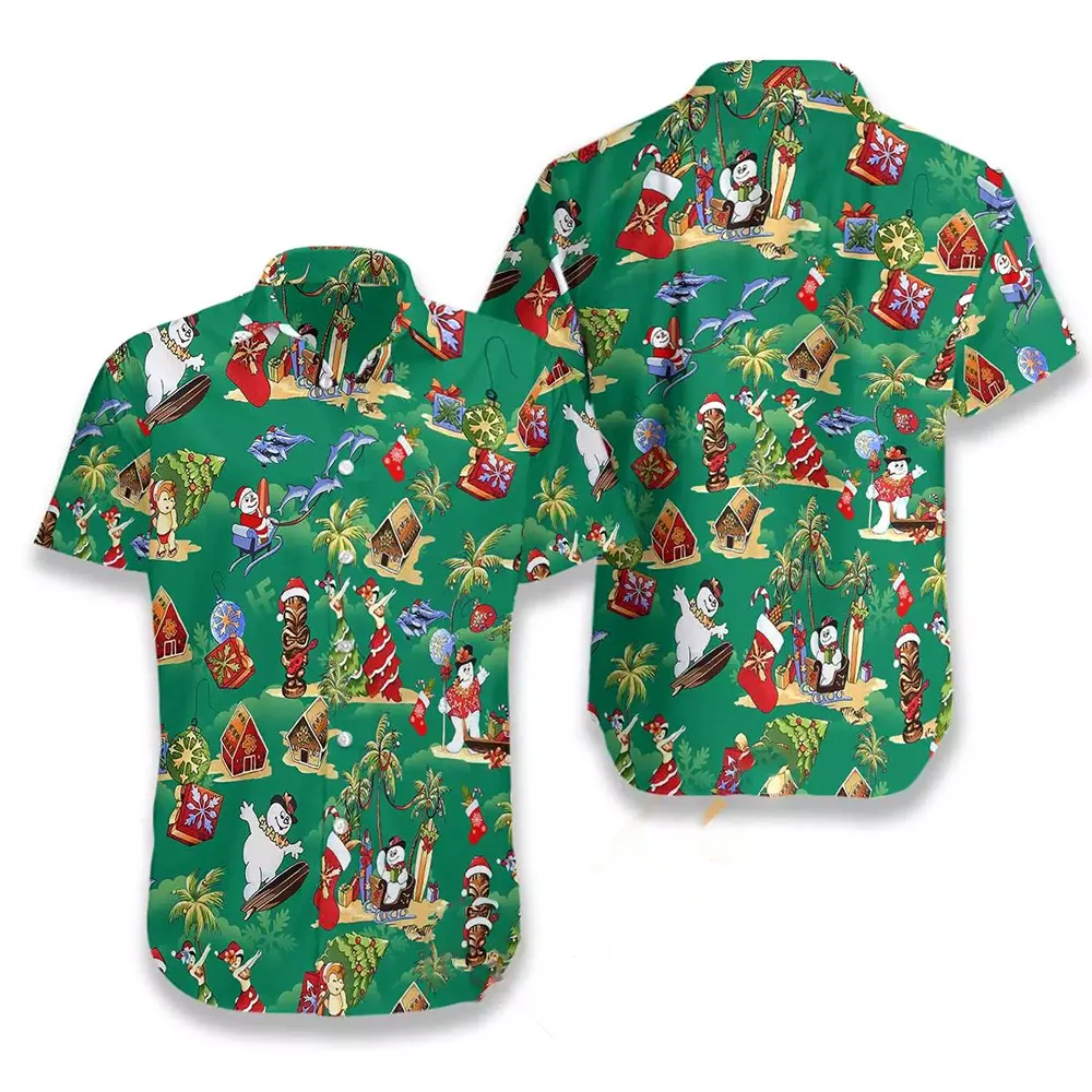 Merry Christmas Santa Claus Hawaiian shirts