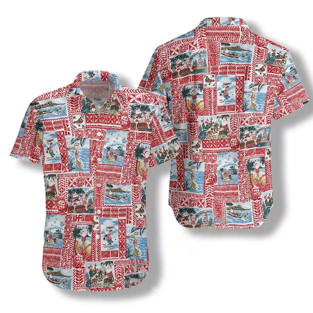 Merry Christmas Santa Claus 20 Hawaiian shirts