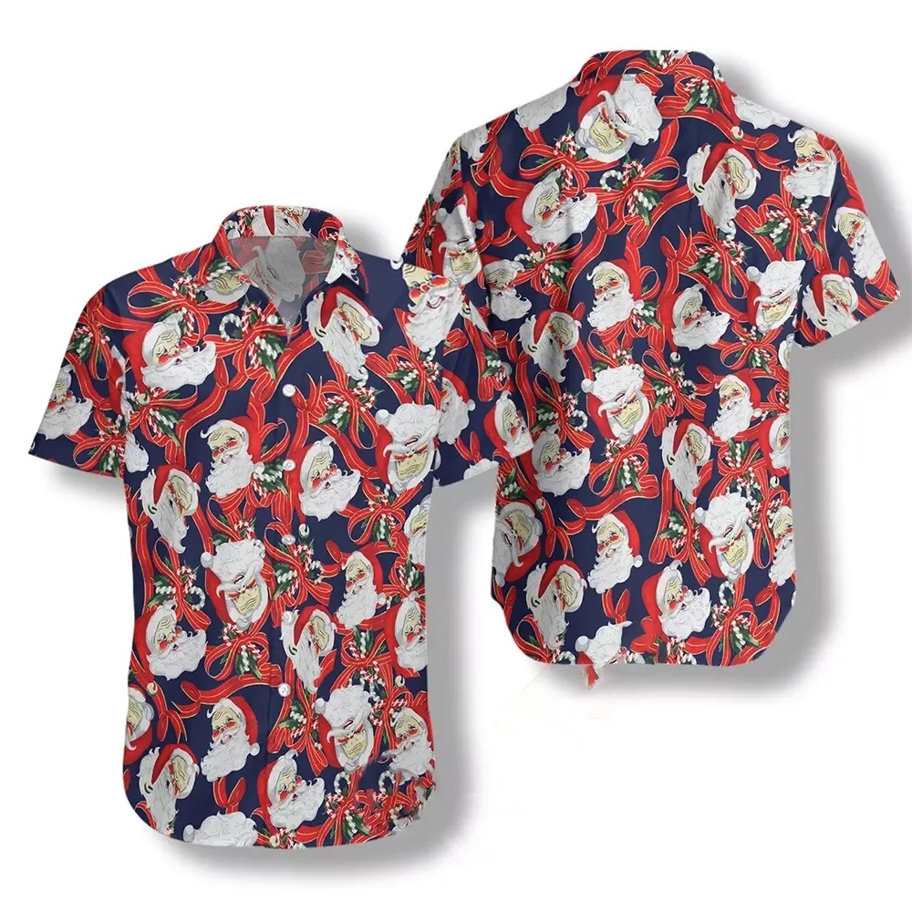 Merry Christmas Santa Claus Hawaiian shirts