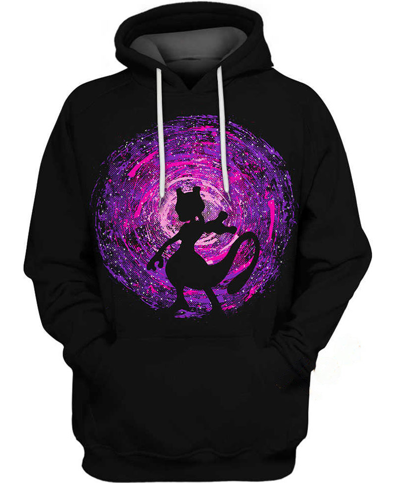 Mewtwo Energy Circle Hoodie 3D