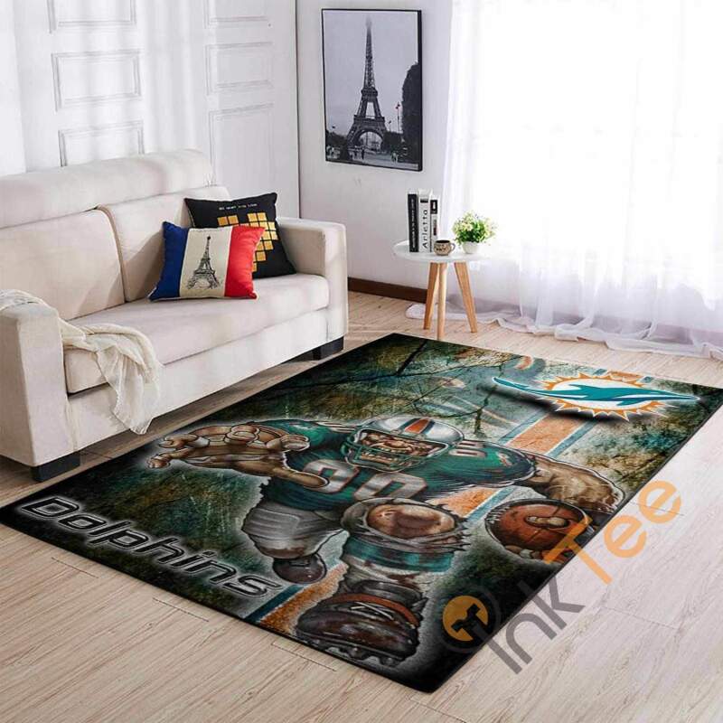Miami Dolphins Area Rug