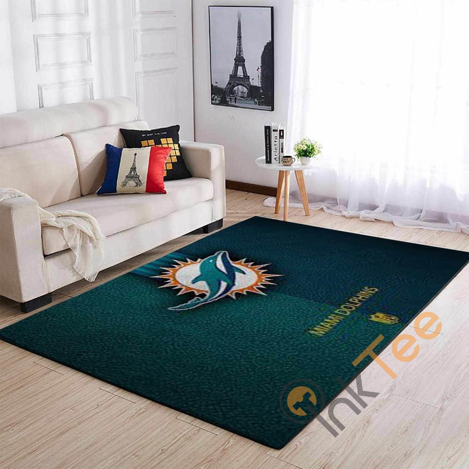 Miami Dolphins Area Rug
