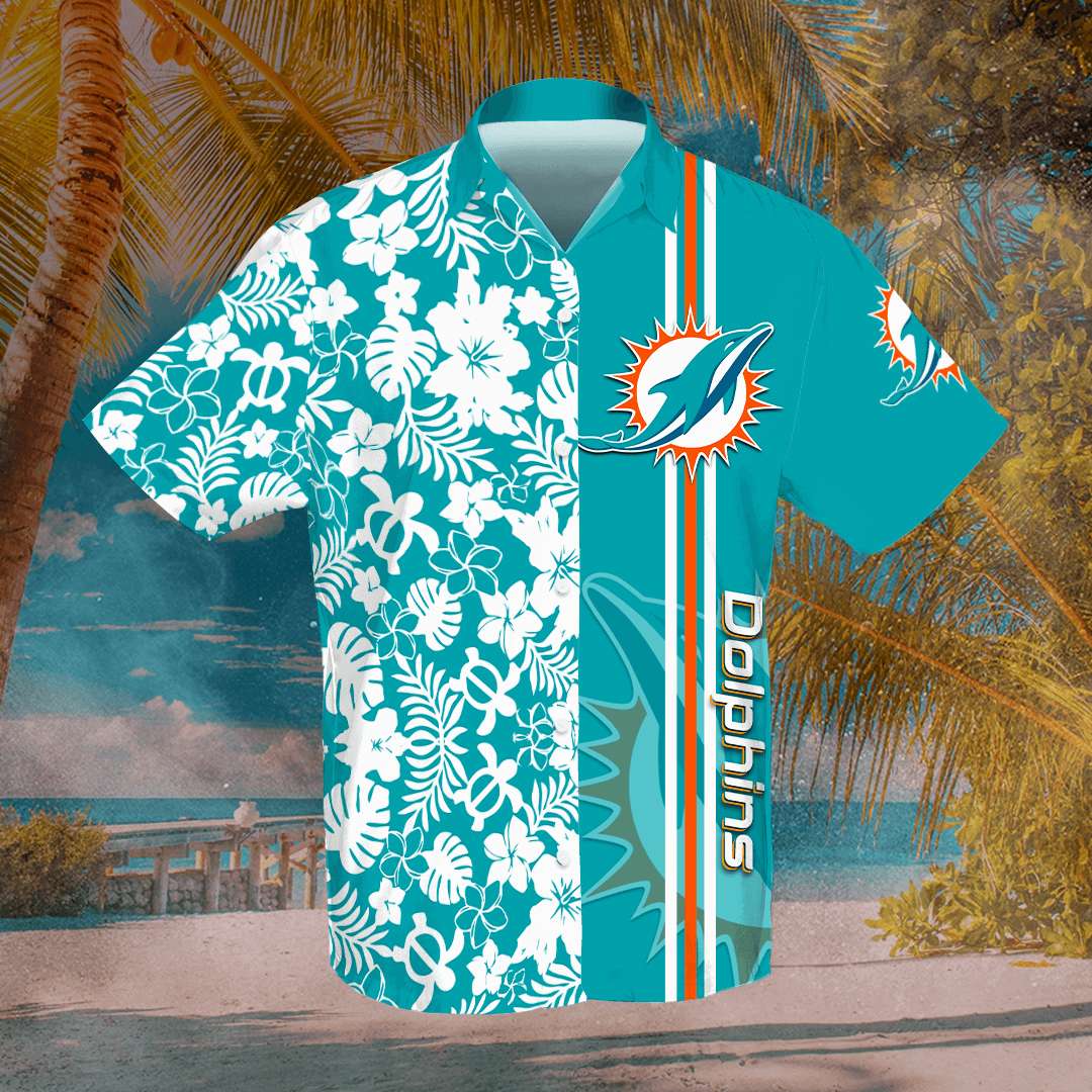 Miami Dolphins Custom Hawaiian shirts