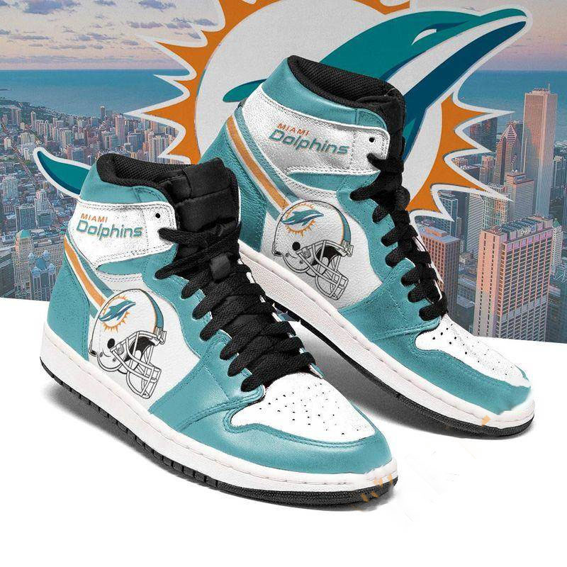 Miami Dolphins Custom Sneaker Air Jordan Shoes