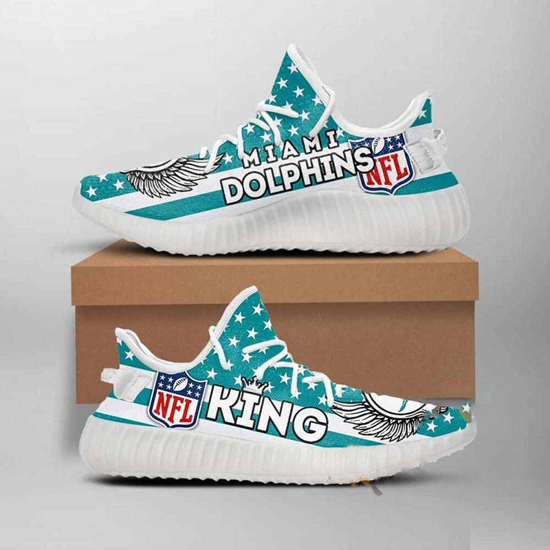 Miami Dolphins King Nfl Yeezy Boost