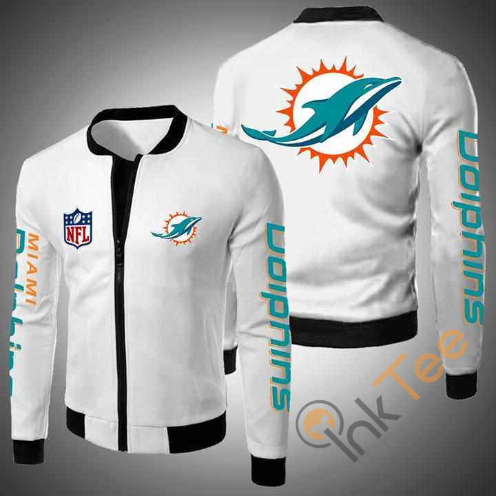 Miami Dolphins Nfl Bomber Jacket 3d Jacket
