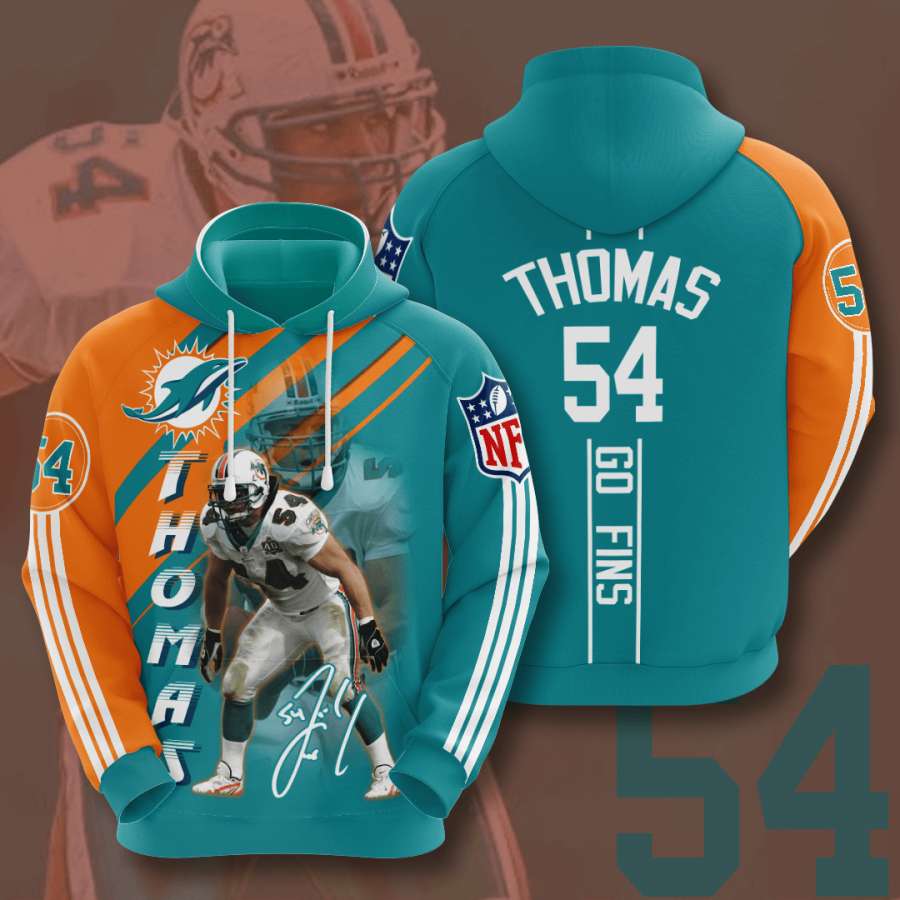 Miami Dolphins Custom Hoodie 3D