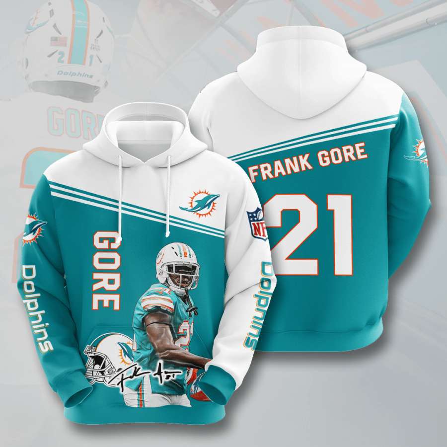Miami Dolphins Custom Hoodie 3D