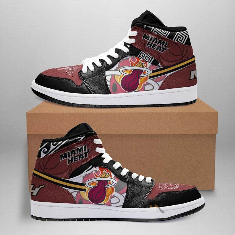 Miami Heat Custom Air Jordan Shoes