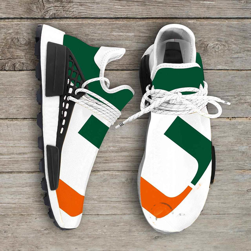 Miami Hurricanes Ncaa NMD Human Shoes