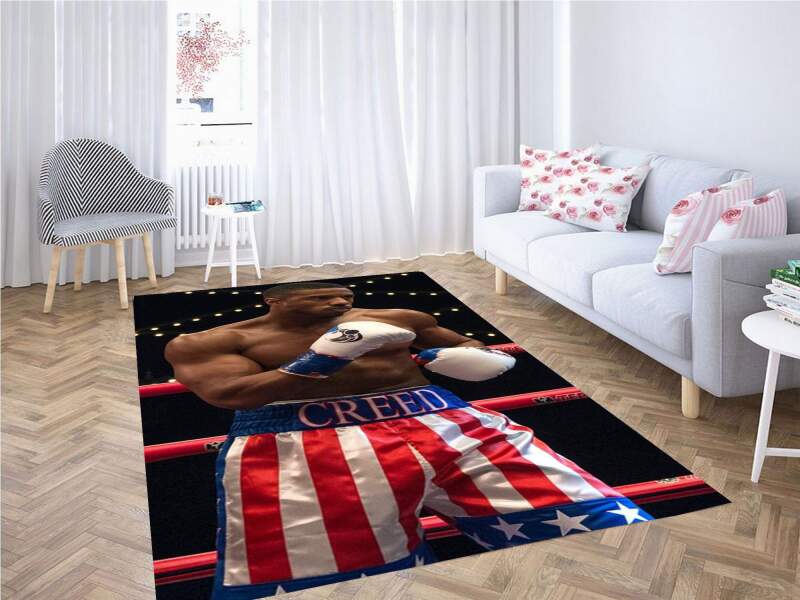 Michael B Jordan Creed Carpet Rug