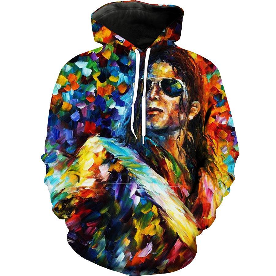 Michael Jackson Awesome Music Hoodie 3D