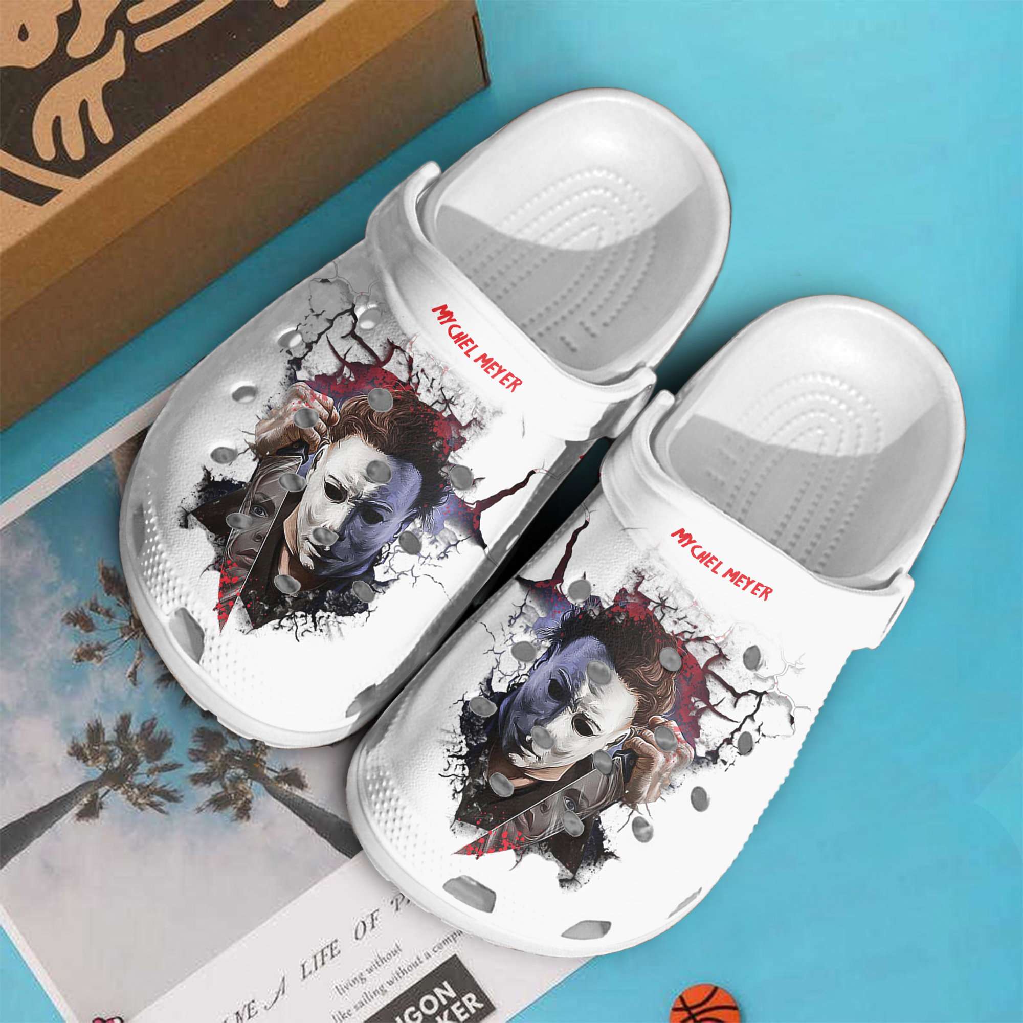 Buy Michael Myers Crocs Clog Shoes