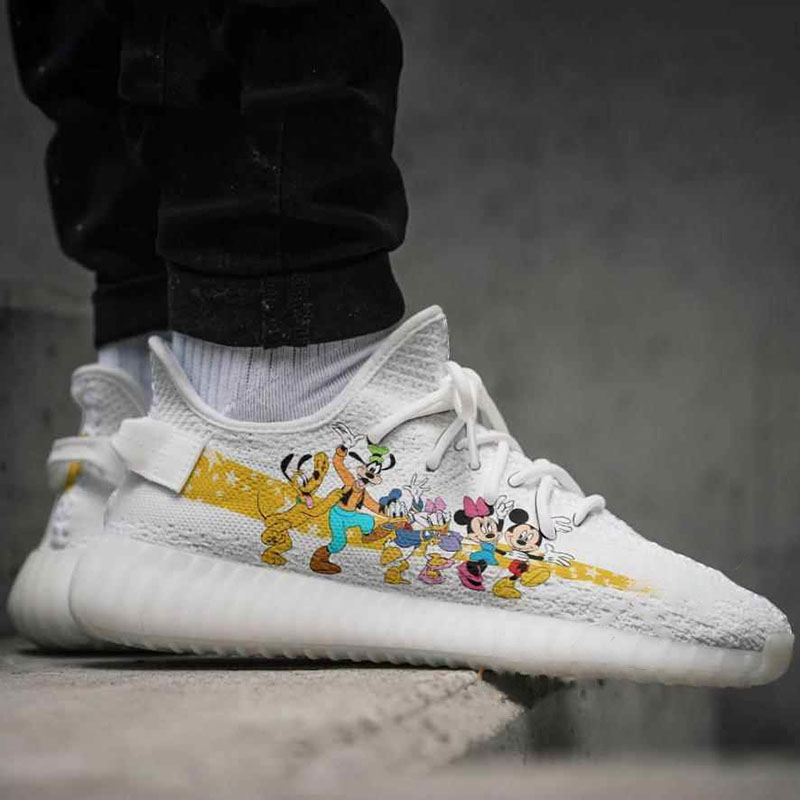 Mickey Friends Yeezy Boost