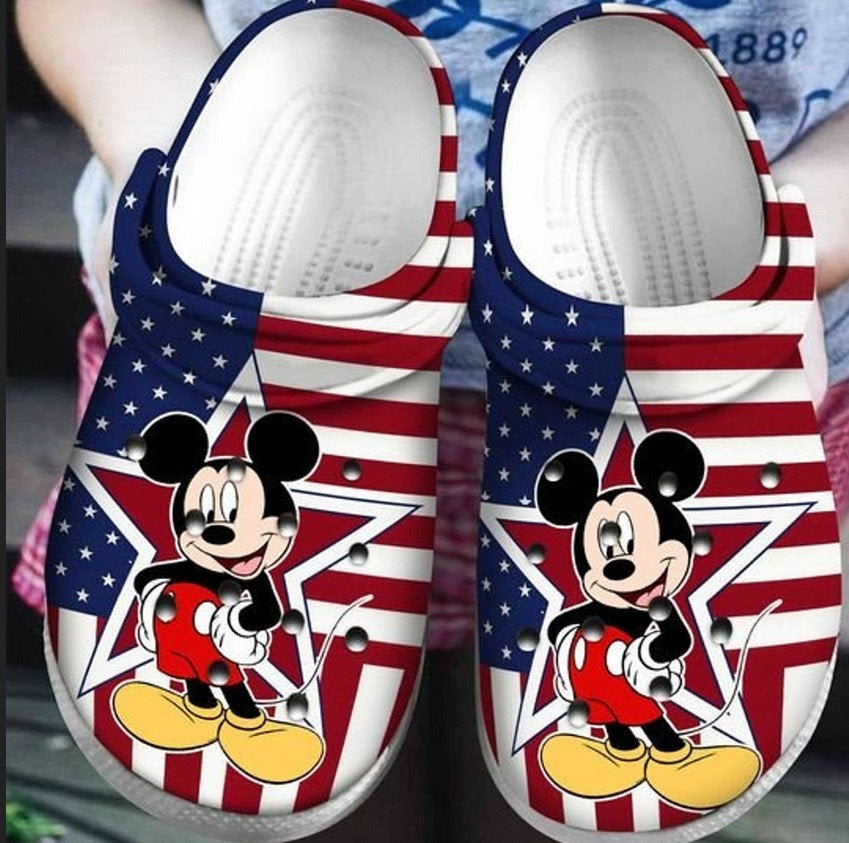 Mickey Mouse Crocs Clog Shoes