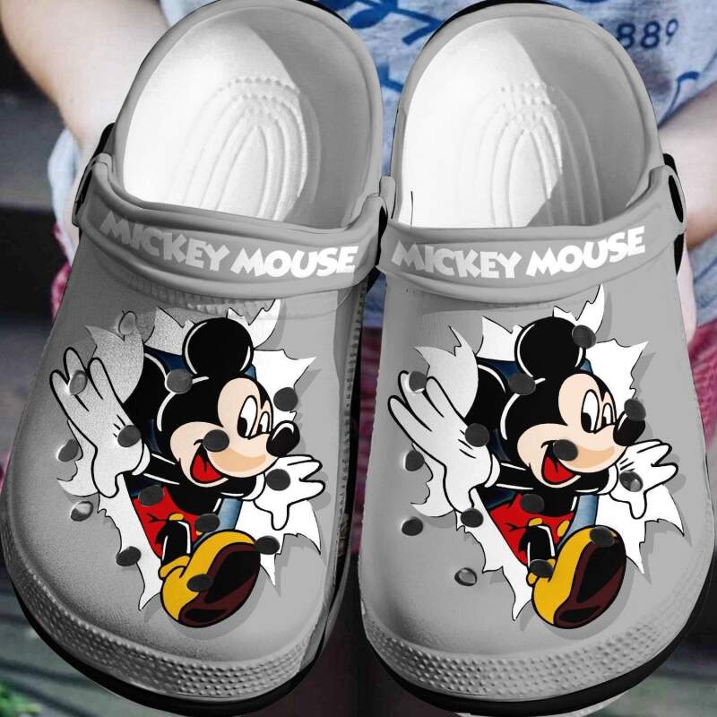 Mickey Mouse Crocs Clog Shoes For Adults