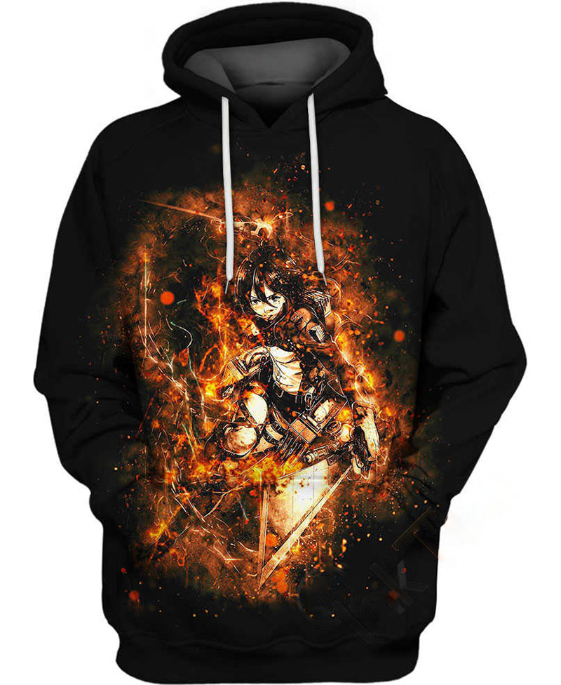 Mikasa Ackerman Hoodie 3D