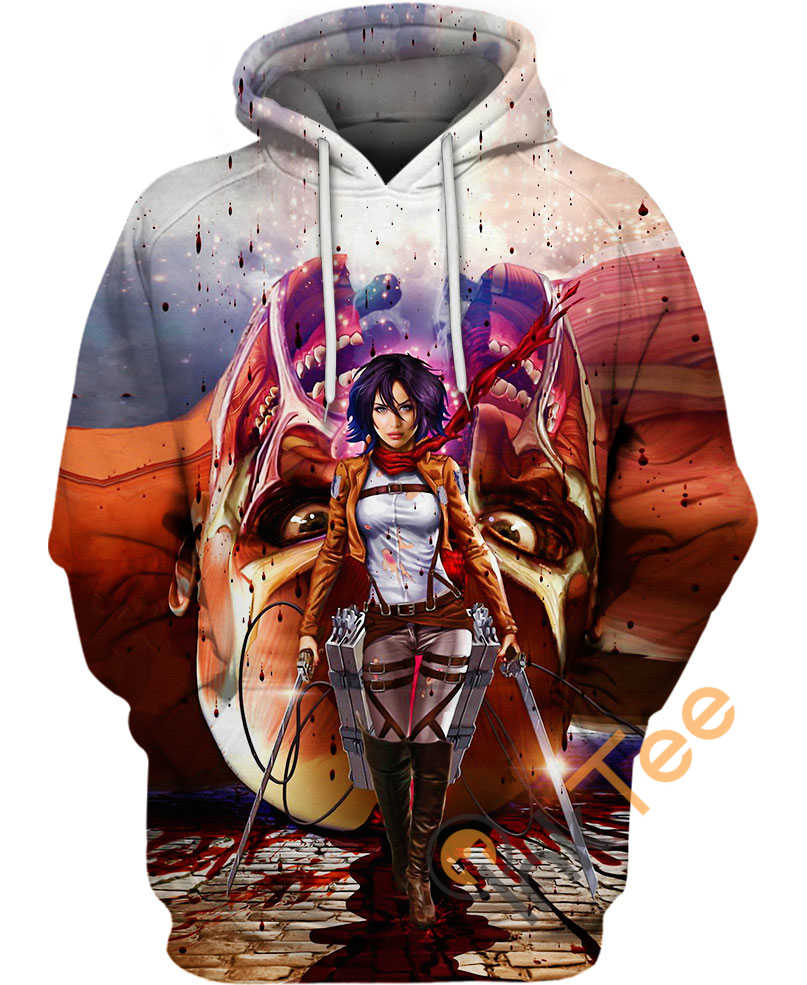 Mikasa Attack On Titan Hoodie 3D