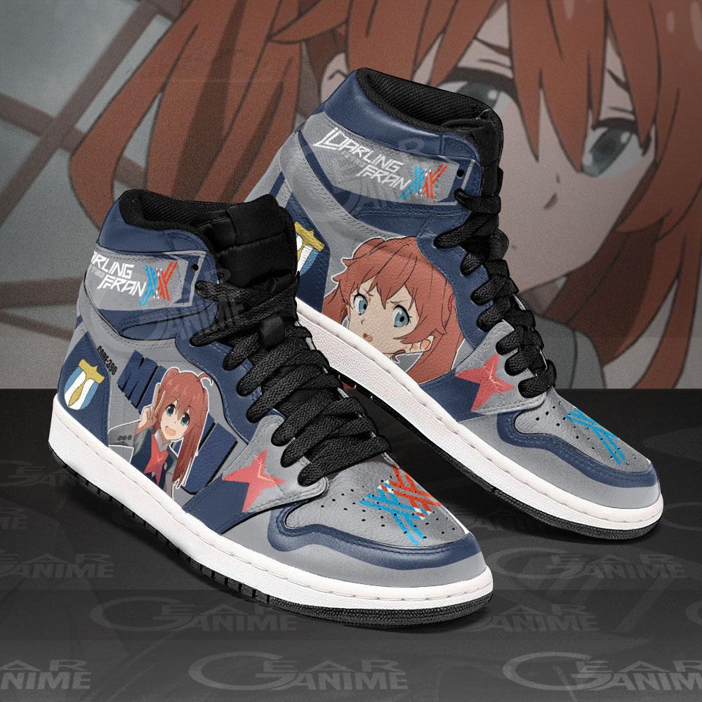 Miku Darling In The Franxx Sneakers Custom Air Jordan Shoes