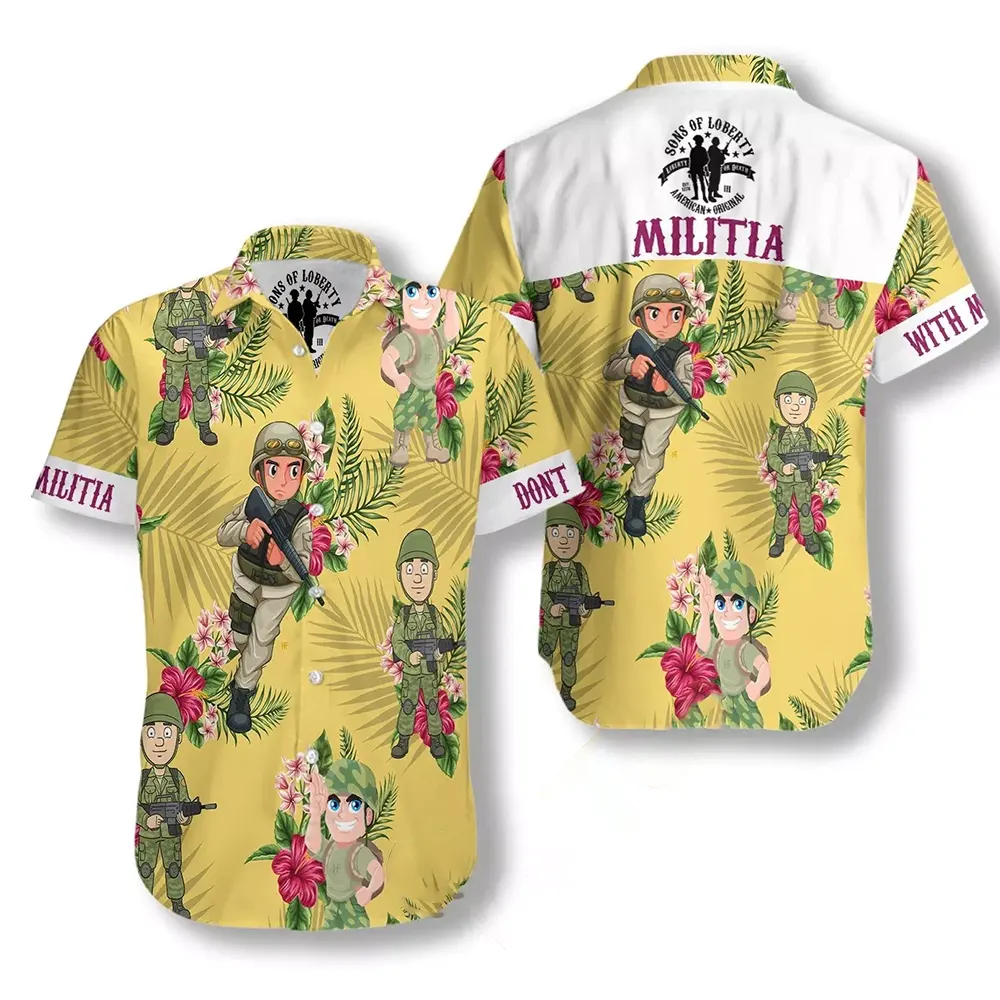 Militia Hawaiian shirts