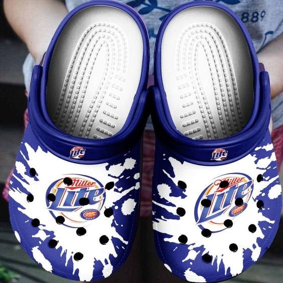 Miller Lite Crocband Crocs Clog Shoes