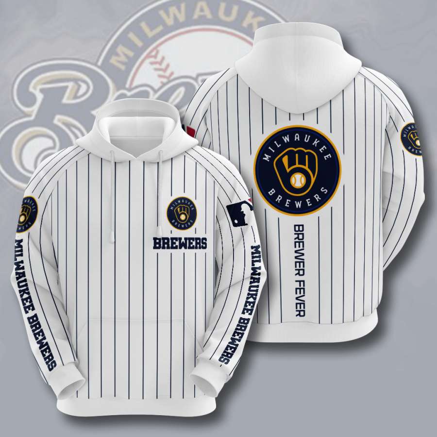 Milwaukee Brewers Custom Hoodie 3D