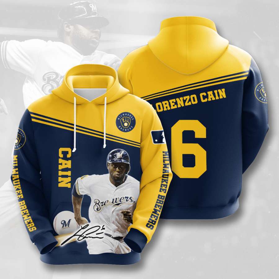 Milwaukee Brewers Custom Hoodie 3D