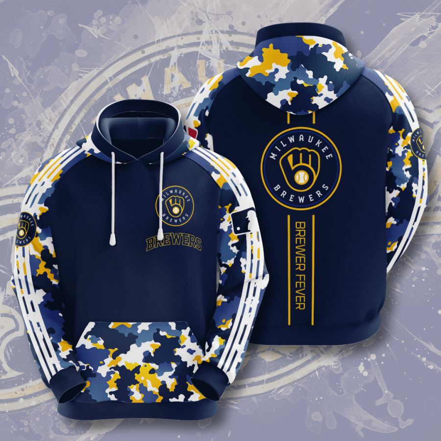 Milwaukee Brewers Custom Hoodie 3D